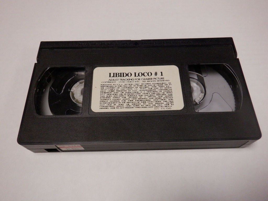 Libido Loco #1 Vivid Video 2000 Adult VHS 123019AMP