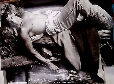 Micheal Roberts Life-Size Poster 31 1/2 x 23 1/2 Hamiltons Gallery 070116lm-ep