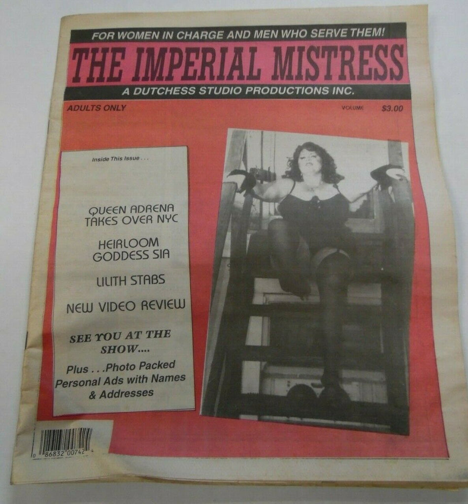 The Imperial Mistress Newspaper Queen Adrena February 1997 013020lm-ep