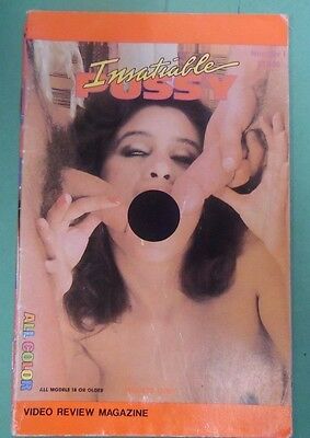 Insatiable Pussy Digest #1 1980's 050413lm-epa