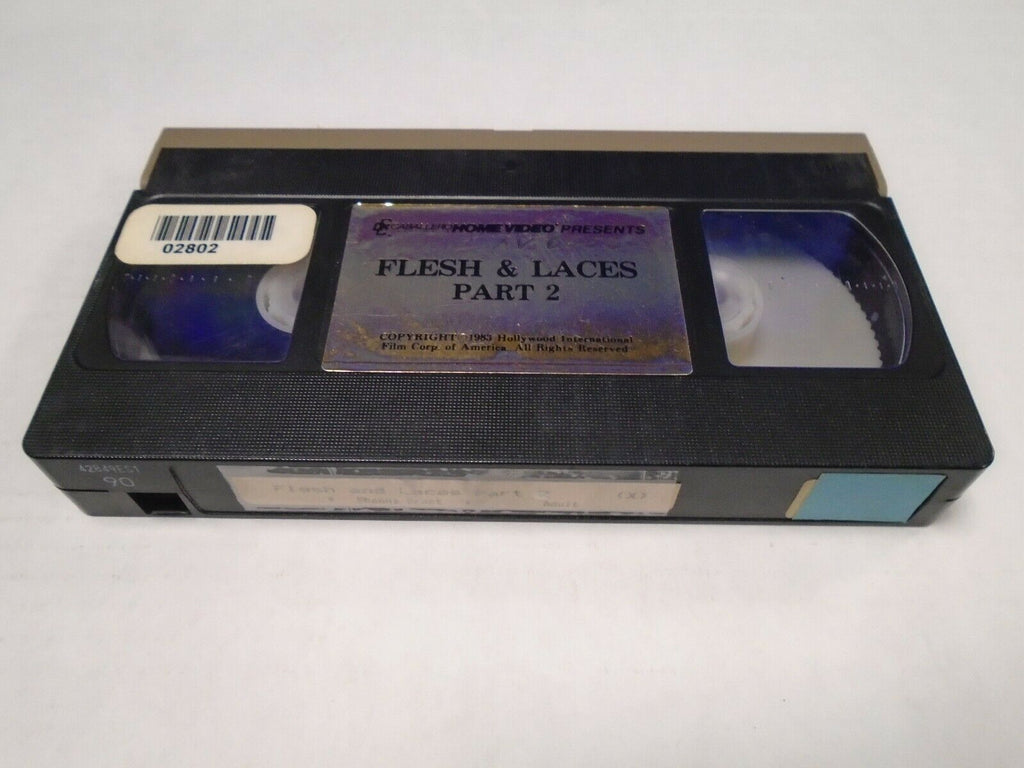 Flesh & Laces Part 2 Shauna Grant John Holmes 1983 Adult VHS 031419AMP