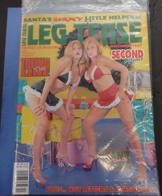Leg Tease Adult Magazine Santa's Horny Helpers! December 1997 new 123115lm-ep