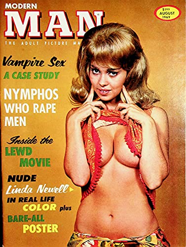Modern Man Magazine Covergirl Linda Newell August 1969