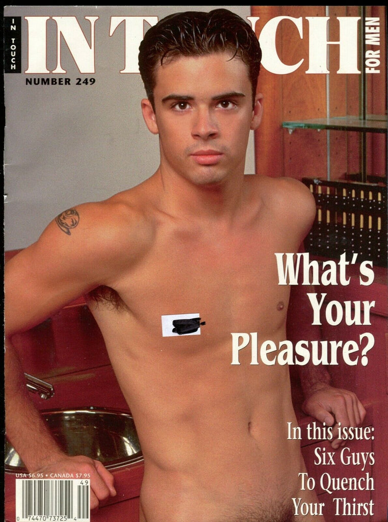 In Touch Gay Magazine What's Your Pleasure? #249 1997 051619lm-ep