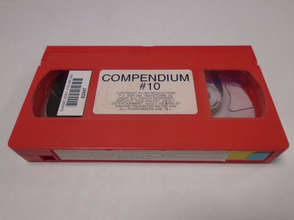 Compendium #10 80mins Adult Beauties Vintage Adult VHS 013119AMP
