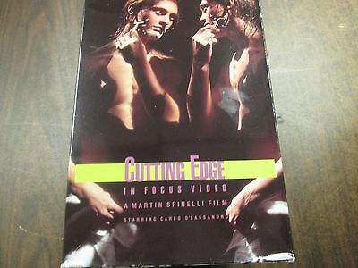 Cutting Edge In Focus Video Carlo D'Lassandro Gay Male NM Adult VHS 052115amp7