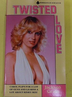 Twisted Love Adult Novel by Jackson Crain 1979 Midwood Books 071613lm-epa3