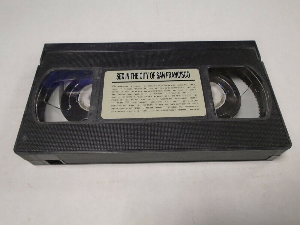 Sex in the City of San Francisco Heatwave 1998 Adult VHS 031319AMP