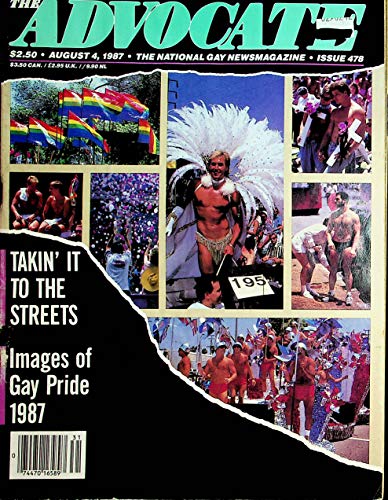 Advocate Gay Magazine Images Of Gay Pride 1987 August 4, 1987