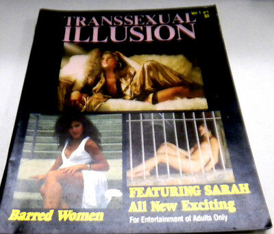 Transexual Illusion Adult Magazine Vol.1 1990 vg 112513lm-ep