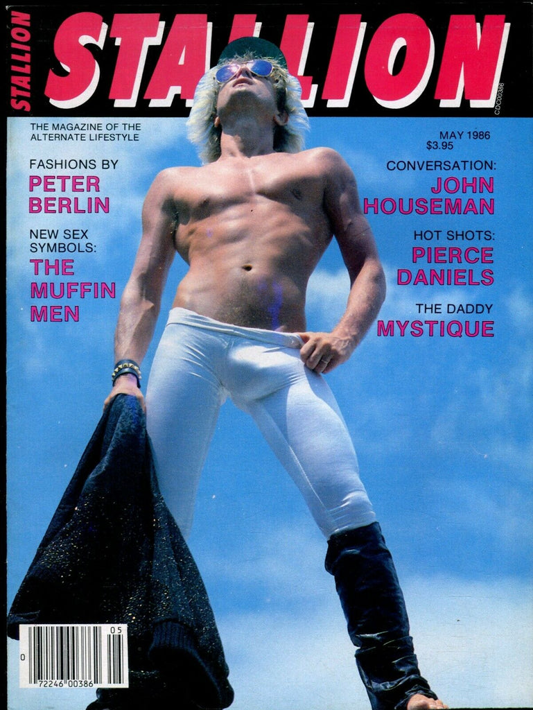 Stallion Gay Magazine Pierce Daniels May 1986 091319lm-ep