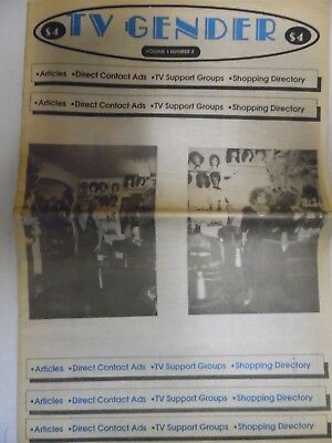 TV Gender Transvestite Newspaper vol.1 #2 052618lm-ep