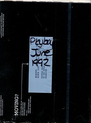 Playboy Magazine June 1992 new/sealed 081914lm-epa