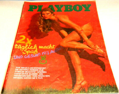 German Playboy Adult Magazine August 1976 vg 081013lm-ep - Used