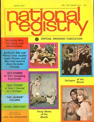 National Registry Swingers Contact Magazine vol.1 #2 1968 050318lm-ep