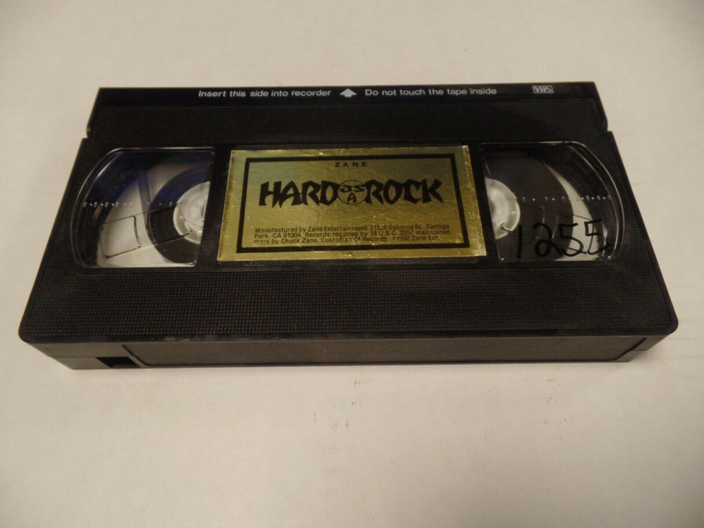 Hard as A Rock Zane Ent 1992 Adult VHS 051719AMP