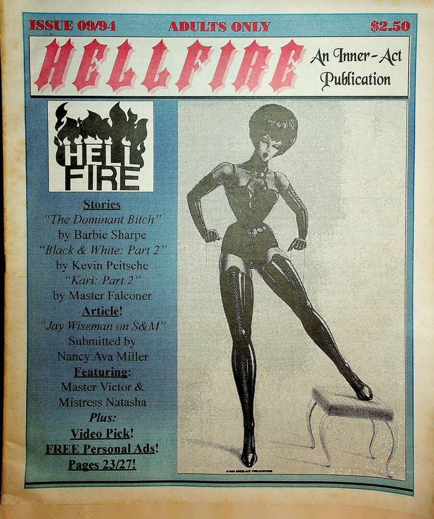 Hellfire Fetish Newspaper The Dominant Bitch #9 1994 022120lm-ep2