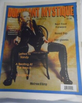 Dominant Mystique Fetish Newspaper Mistress D'Arcy vol.25 #5 2004 060918lm-ep2