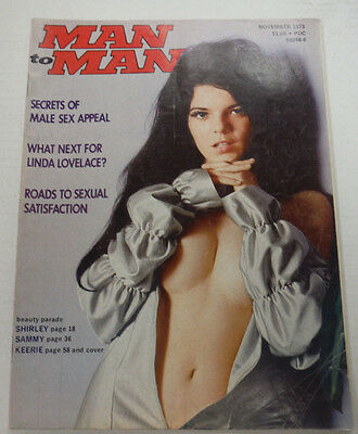 Man To Man Busty Adult Magazine Linda Lovelace November 1973 081215lm-ep