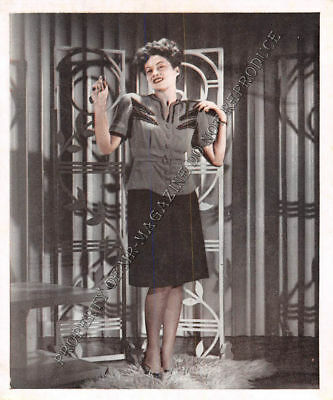 Adult Vintage B&W Photo 3.5x4 Sexy Pin Up Model Undressing Strip Tease 240HP