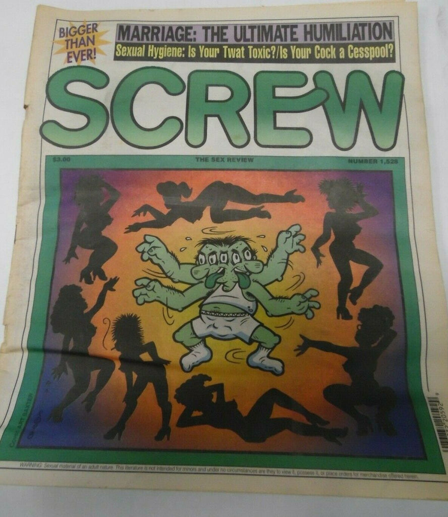 Screw Newspaper Sexual Hygiene #1528 June 15, 1998 012920lm-ep