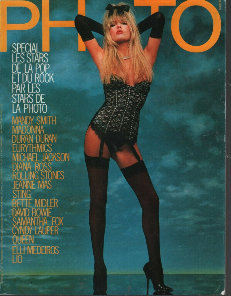 Photo Photo French Magazine June 1987 Madonna Michale Jackson Rolling Stone 100419AME3 - Used