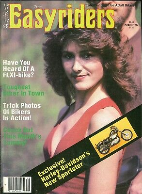 Easyriders Magazine Harley-Davidson's New Sportster August 1982 020718lm-ep