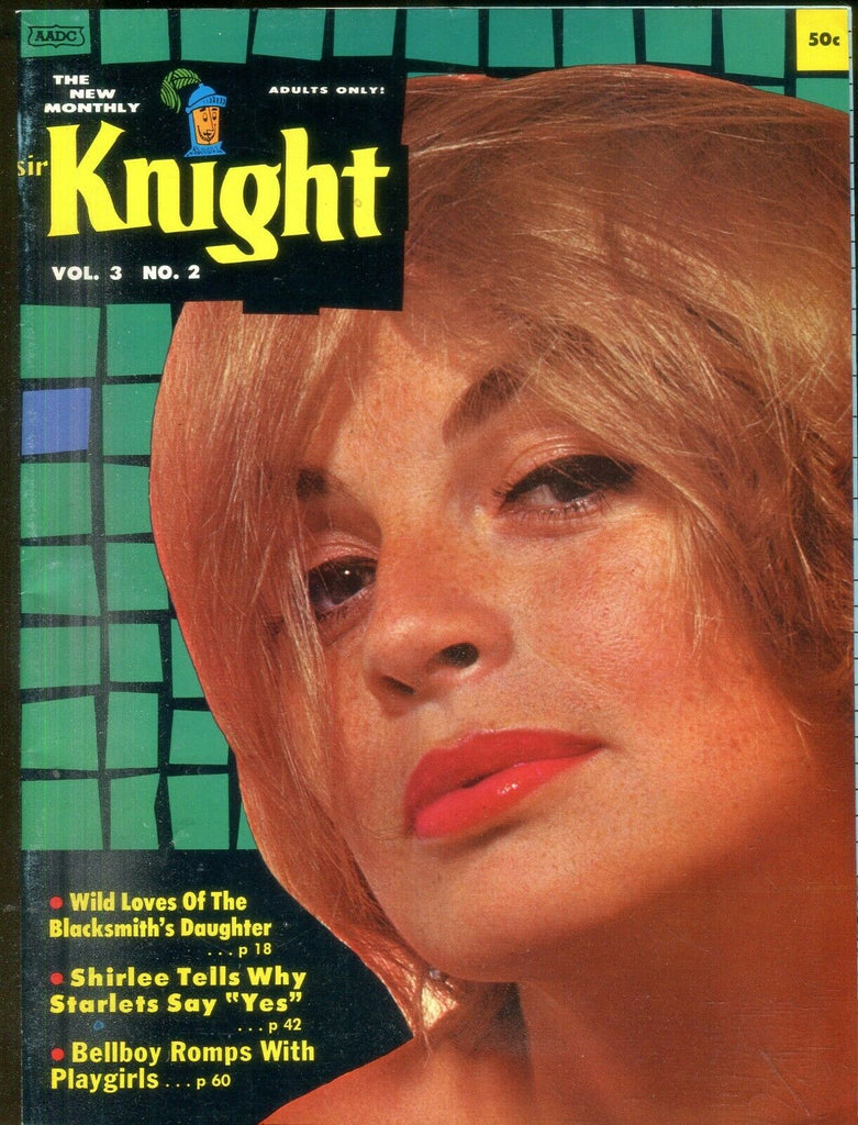 Knight Magazine Cover Girl Sharon Elm vol.3 #2 1962 032919lm-ep