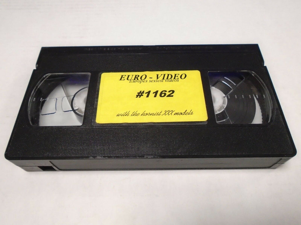 Euro-Video #1162 Horniest XXX Models European Vintage Adult VHS 011519AMP2