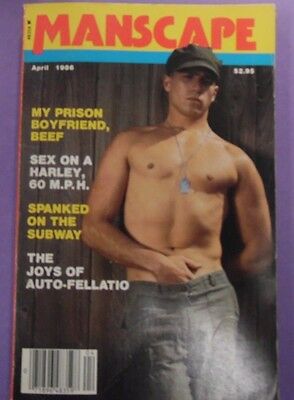 Manscape Gay Digest Sex On A Harley April 1986 030817lm-ep