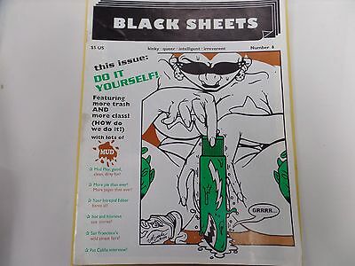Black Sheets Adult Magazine Do It Yourself #6 1995 vg 021116lm-ep - Used