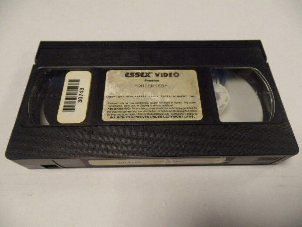 Quickies Essex Video 1987 Vintage Adult VHS 030119AMP