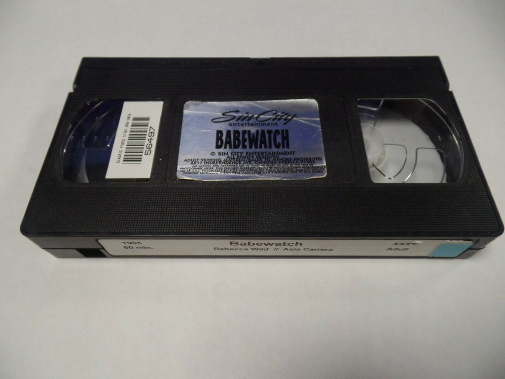 Babewatch Rebecca Wild Asia Carrera 1995 60mins Adult VHS 030519AMP