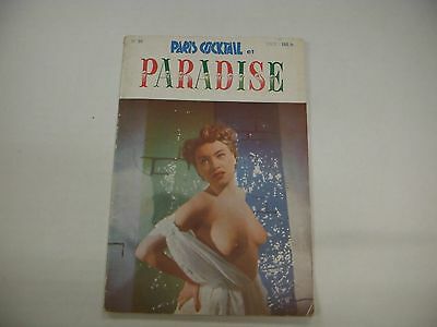 Paris Cocktail Paradise No 30 Busty Cheesecake Pin ups Adult Magazine 070215tjp