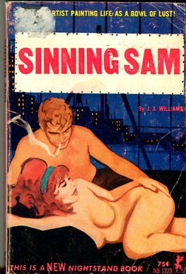 Sinnng Sam Adult Novel by J.X. Williams 1965 Nightstand Book 042314lm-epa2