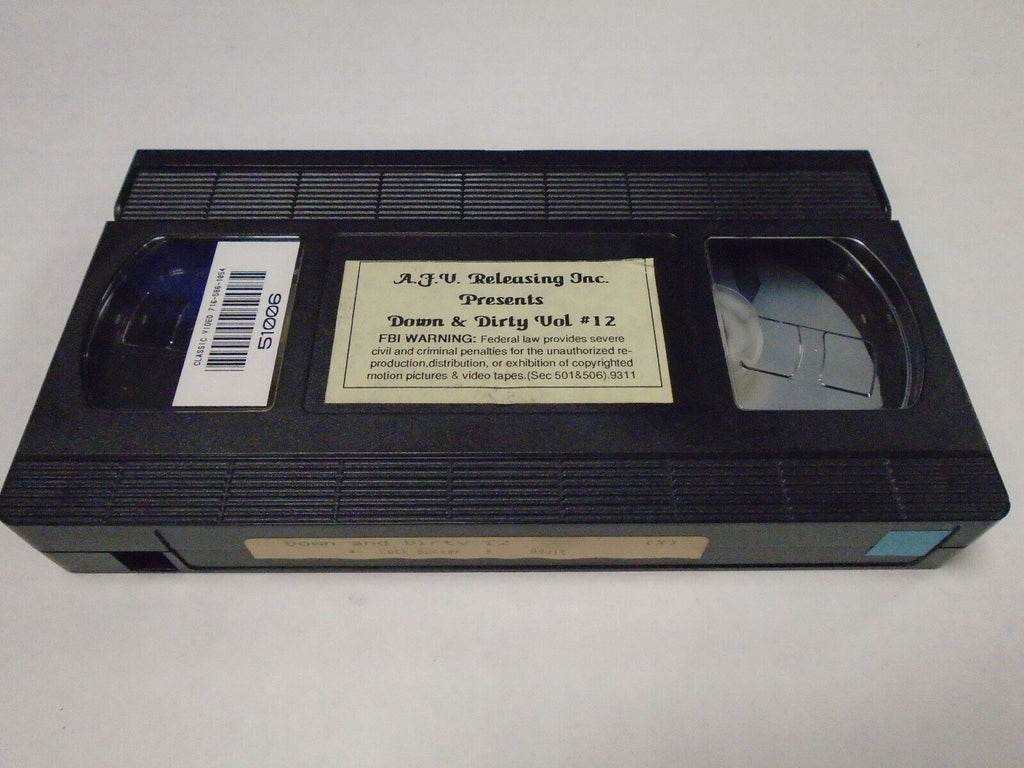 Down & Dity Vol 12 Cock Sucker AFV Releasing Inc Adult VHS 020719AMP3