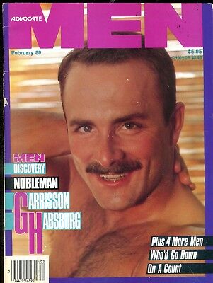 Advocate Men Gay Magazine Garrisson Habsburg February 1989 020318lm-ep