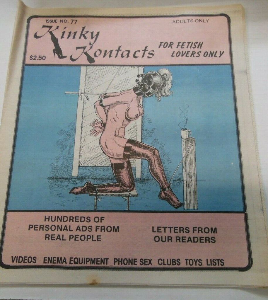 Kinky Kontacts Newspaper Clubs/ Toys #77 013020lm-ep
