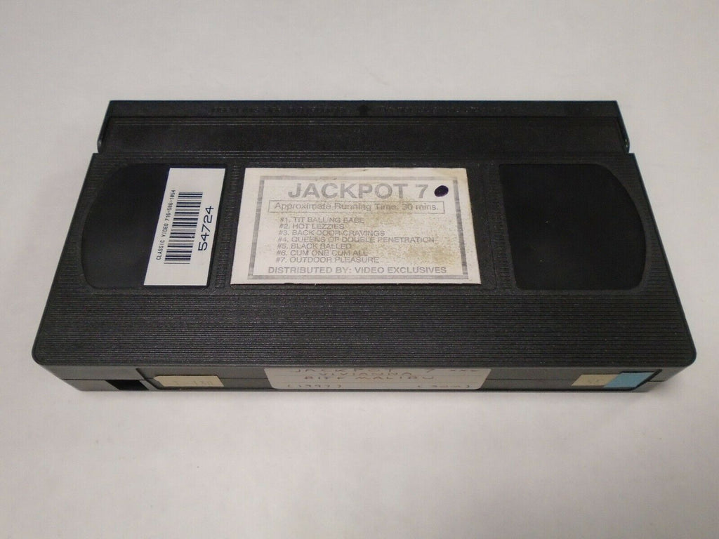 Jackpot 7 Vivianna Biff Malibu 1997 30mins Adult VHS 050119AMP