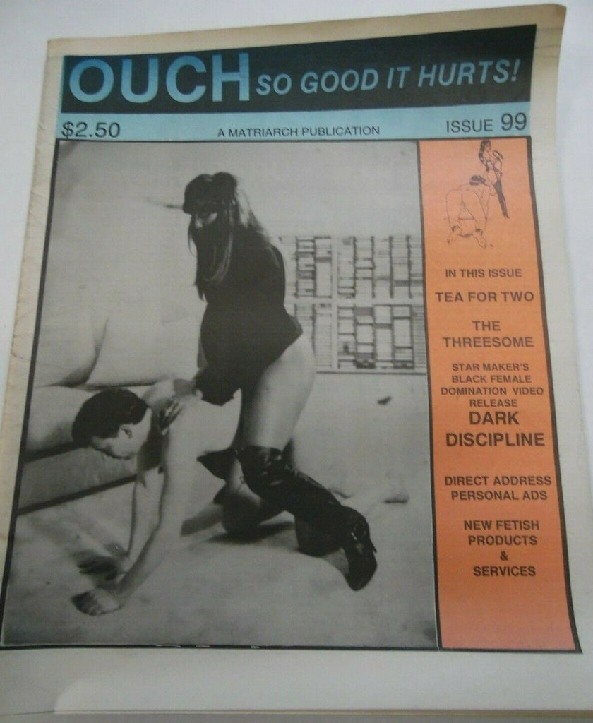 Ouch Fetish Newspaper The Threesome #99 1994 013020lm-ep