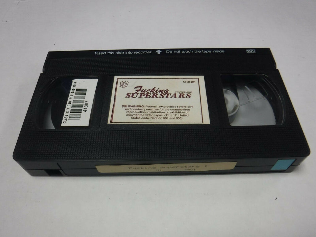 Fucking Superstars #1 Adult VHS 123118AMP2