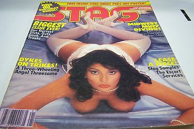 Stage Busty adult magazine "miss galaxy spreads" january 1982 030413Lm-E