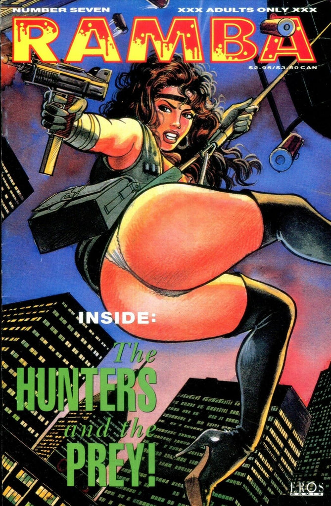 Ramba Comic #7 The Hunters And The Prey! 1993 Eros Comix 010719lm-ep