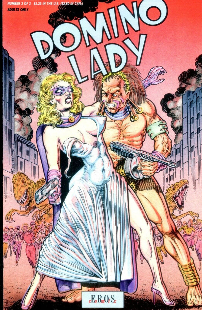 Domino Lady Comic #3 of 3 1991 Eros Comix 010719lm-ep