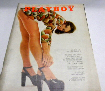 Playboy Adult Magazine "Campus Nudity" September 1972 vg 081313lm-ep - Used