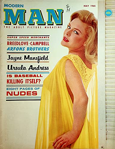 Modern Man Magazine Jayne Mansfield / Ursula Andress May 1965