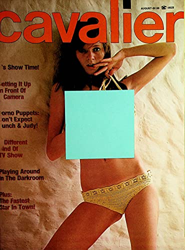 Cavalier Men's Magazine Centerfold Girl Enid August 1976