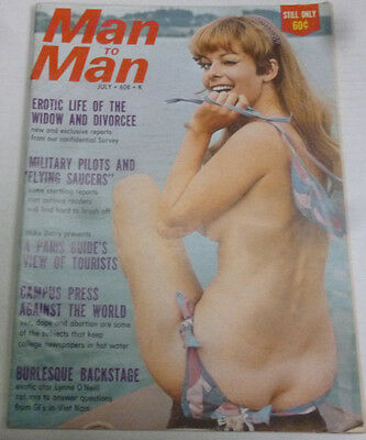 Man To Man Magazine Erotic Life Of The Widow And Divorcee July 1968 122813REP