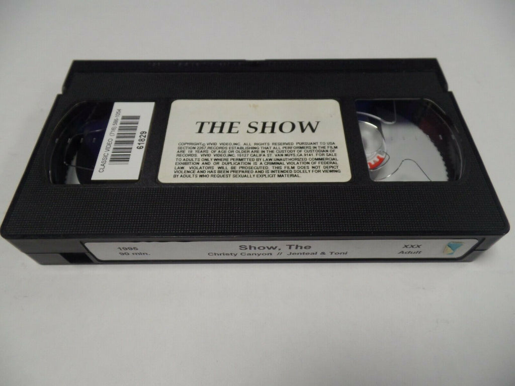 The Show Christy Canyon Jenteal 1995 90mins Adult VHS 022719AMP2