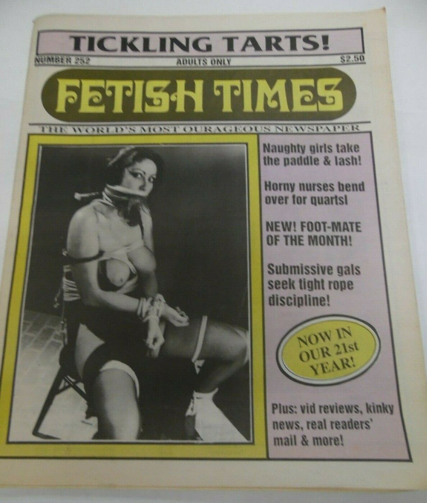 Fetish Times Newspaper Naughty Girls/Horny Nurses #252 1994 120919lm-ep